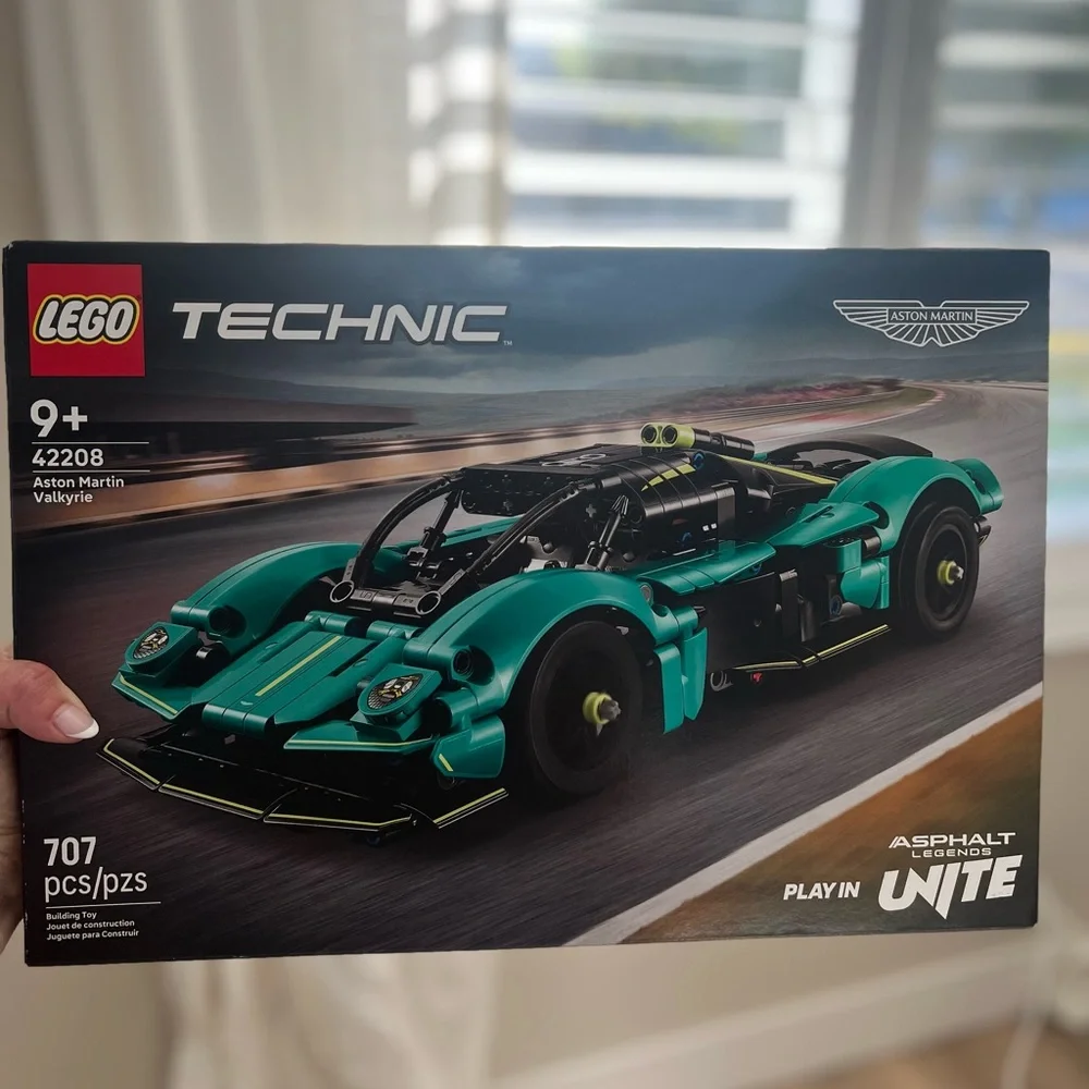 LEGO Teal and Black Technic Supercar Building Set - Picture 2 of 3
